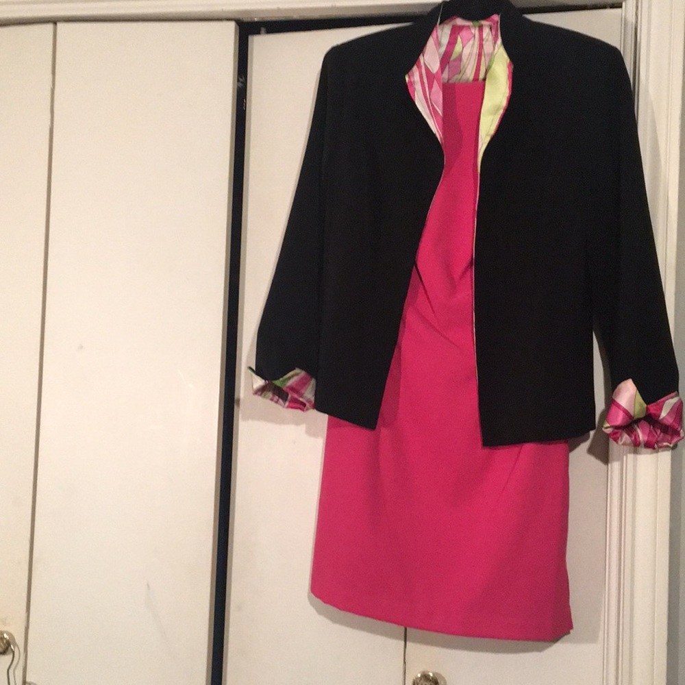 Two piece suit dress